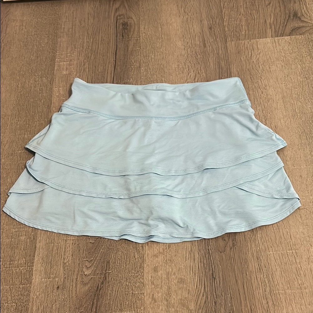 Athleta Girl size 14, sky blue skort